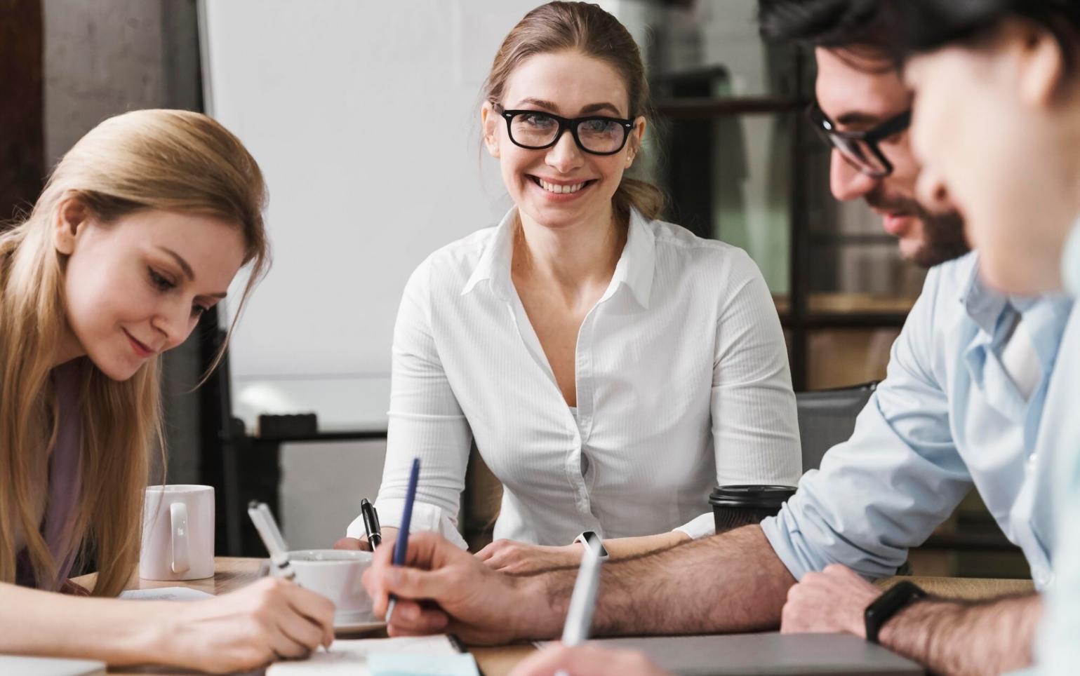 Týmová spolupráce na projektu